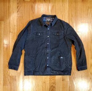 LL Bean Signature Corduroy Shirt Jac - Grey (L)
